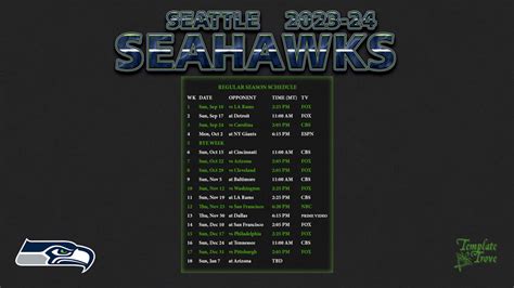 seattle nfl standings|seattle seahawks standings today.